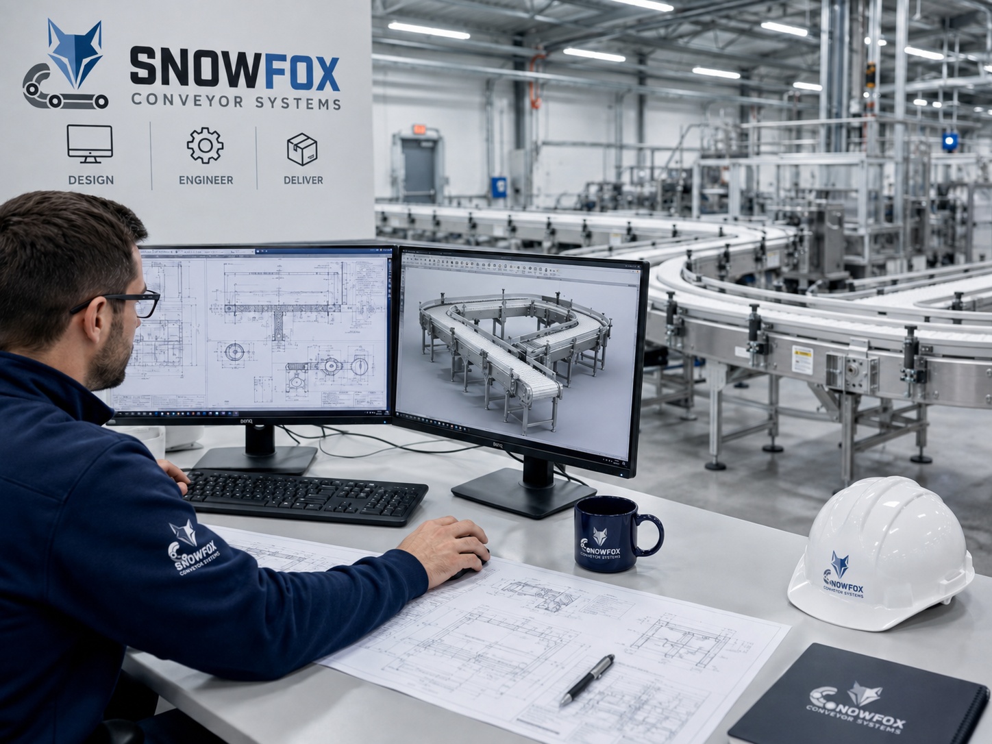 Conveyor engineering and layout design